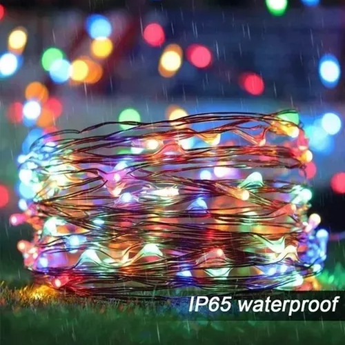 Q Tiras De Luces Led Navideñas 10 M Navidad Usb 10pcs