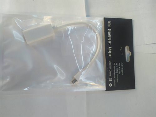 Adaptador Mini Displayport A Hdmi Compatible Con Thunderbolt (Usado)