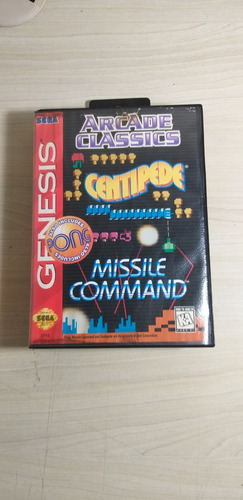 Jogo Mega Drive Genesis Arcade Classics (Usado)