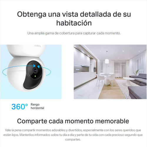 Cámara Robótica Día/noche Alarma 3mp Audio Tp-link Tapo C210