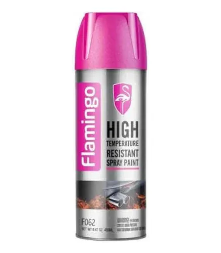comprar Pintura Negra Alta Temperatura Flamingo En Spray 450ml