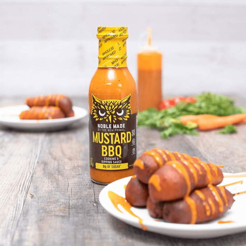 Salsa De Mostaza Bbq 354 Ml Aprobada Whole30 Paleo Keto