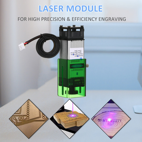 Módulo De Grabado 450nm10w High Geevorks Cnc Grabado Láser