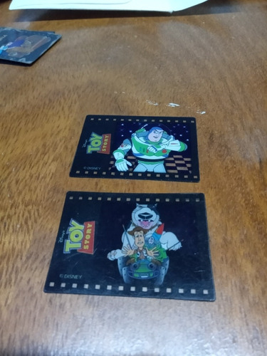 Tazos Películas Disney Toy Story Números 6 Y 10 . Pepsico.