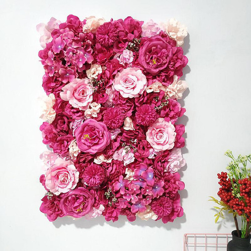 3 Decoración De Pared De Flores 3d Panel De Flores Rosa