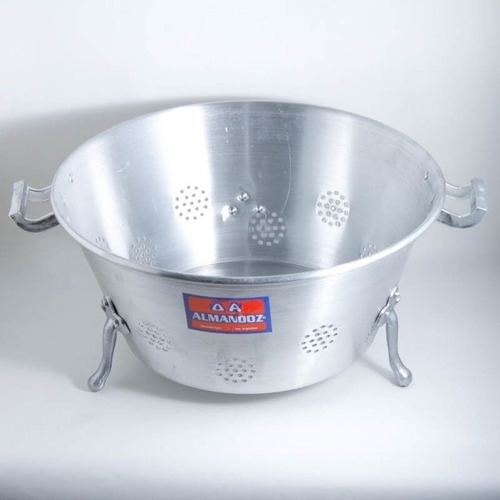 Imagen 2 de 3 de Cola Pastas De Aluminio 50 Cm Gastronomico Con Patas Y Asas