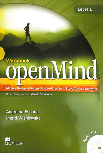 Open Mind Level 1: Workbook, De Mickey Rogers, Joanne Knowles And Steve Taylore Knowles. Editorial Macmillan, Tapa Blanda, Edición First Edition En Inglés