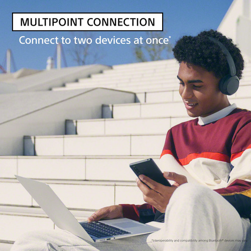 Fones De Ouvido Sem Fio Sony Wh-ch520 Bluetooth On-ear White