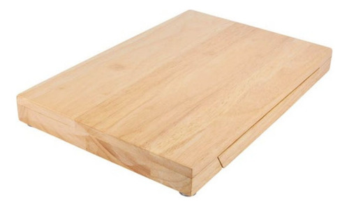 Set Tabla Cuchillo Tenedor Promoopcion Quesos Madera Cocina Color Café Kyburg