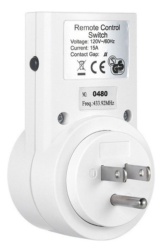 Toma De Control Remoto Inalámbrico Interruptor De Luz Enchuf