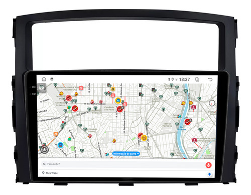 Multimidia Pajero Full 07/12 9p Android Carplay Iplay 64gb