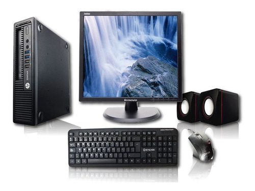 Imagen 1 de 7 de Computadora Hp Elitedesk G1 Core-i5 Monitor Teclado Cornetas