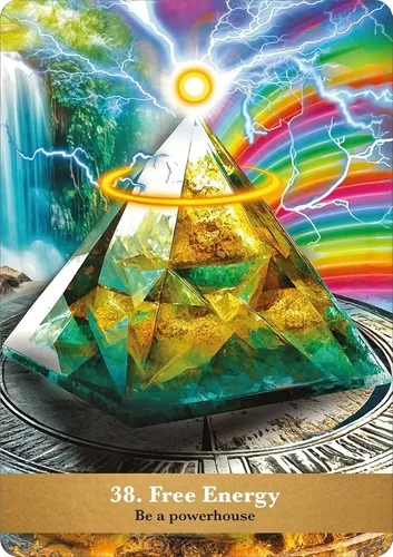 The Golden Future Oracle: A 44 - Card Deck And Guidebook