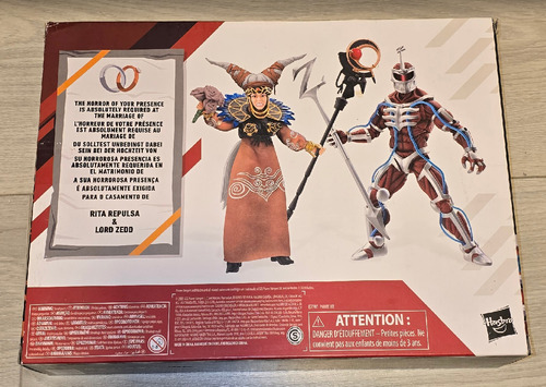 Hasbro Lightning Collection Lord Zedd & Rita Repulsa