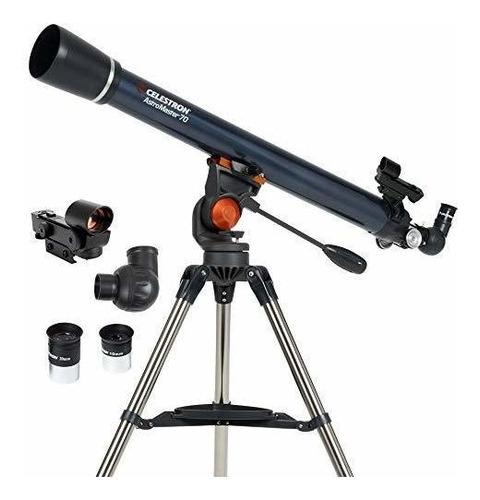 Telescopio 70az - Telescopio Refractor - Optica De Vidrio To