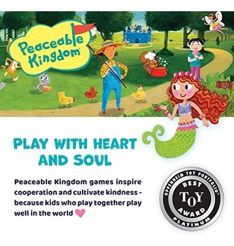 Jogo De Tabuleiro Peaceable Kingdom Mermaid Island