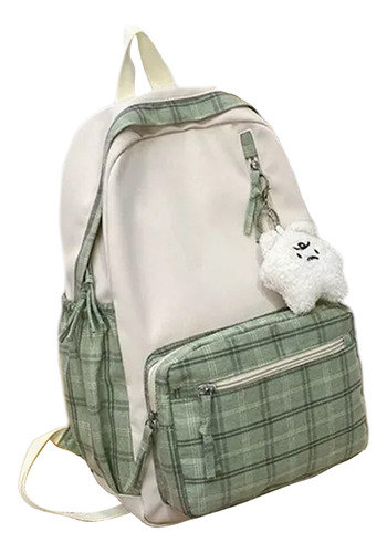 Mochila Escolar Kawaii Coreana De Gran Capacidad Para Adoles