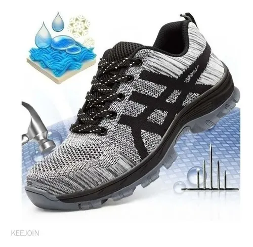 Tenis punta de fierro hot sale