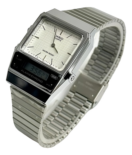 Reloj Casio Aq-800e Analogo Digital Dual Time Crnometro Wr