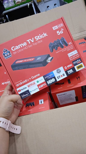 Game Tv Stick 8k Ultra Hd Emulador De 10000 Juegos + Netflix