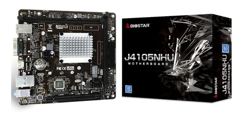 Tarjeta Madre Biostar J4105nhu Celeron Ddr4 Mini Itx