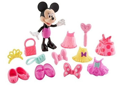 Fisher-price Disney Junior Minnie Royal Ball Muñecas Y Pieza