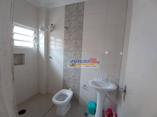 Imagem 14 de 20 de Apartamento Com 1 Dormitório À Venda, 58 M² Por R$ 180.000,00 - Itararé - São Vicente/sp - Ap2446