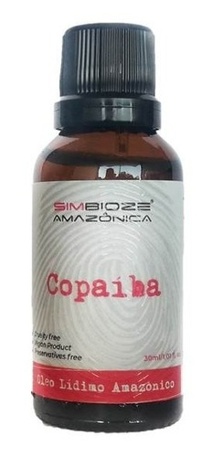 Imagen 1 de 1 de Aceite De Copaiba 100% Natural Simbioze Amazónica 30ml.
