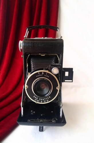 1940s Antigua Cámara De Fuelle Kodak Junior Six 20..