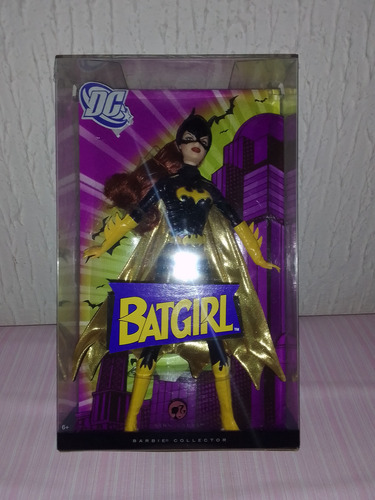 Barbie Batgirl Batman Dc Comics Pink Label (Usado)