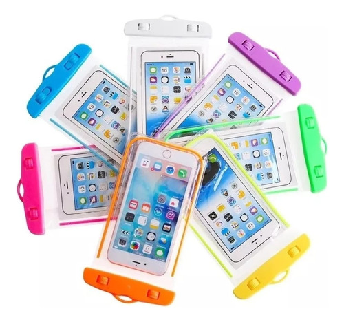 Pack 2 Fundas Celular Impermeable Protector Sumergible Agua