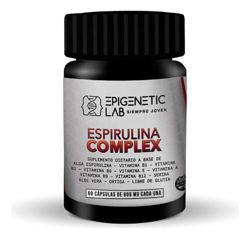 Espirulina Complex + Vitaminas X 60 Cap Sin Tacc Epigenetic