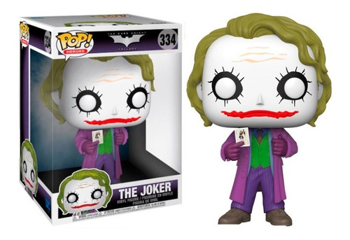 The Joker Batman The Dark Night Dc Funko Pop!#334 10 Inch