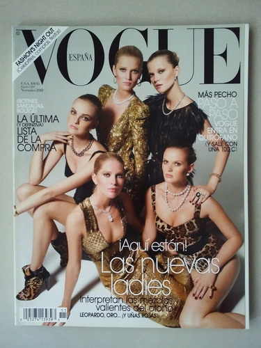 Revista Vogue España Spain Noviembre 2010.