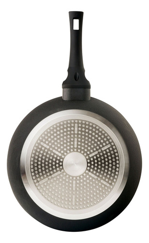Sartén 30 Cm Ilko Black Granite Color Negro