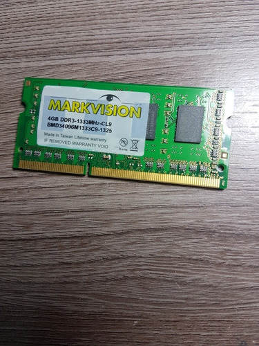 Memória P/ Notebook  4gb Ddr3 1333mhz 