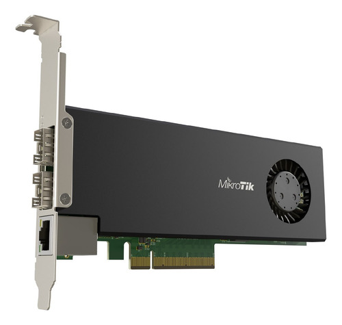 Placa de rede Mikrotik CCR2004-1G-2xS-PCIe 100 Gbps 4 Gb