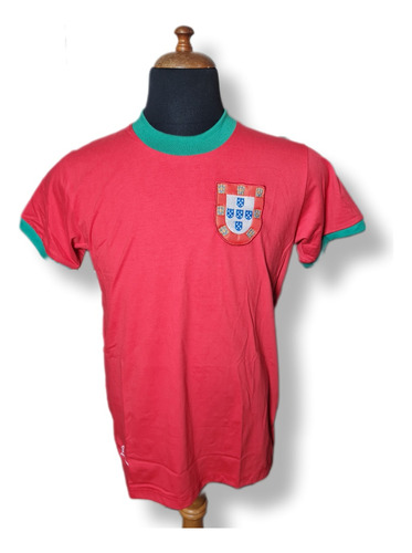 La Pantera! Camiseta Rettro Eusebio Portugal 1970s 