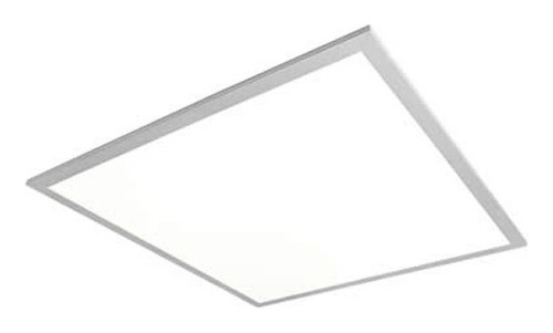 Panel Led Cuadrado Luz Neutra 48w De Techo Empotrado 60x60cm