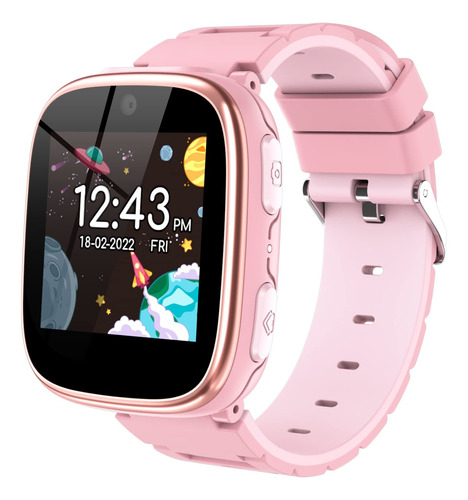 Reloj Inteligente Para Niño Niña  Regalo 4 12 Año 15 Juego