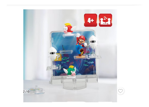 Super Mario Balancing Game Plus Underwater Stage