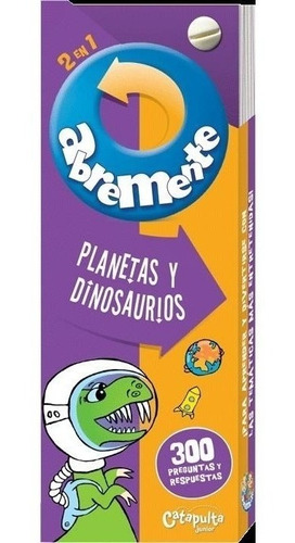 Abremente 2 En 1 : Planetas Y Dinosaurios Preg Y Rtas
