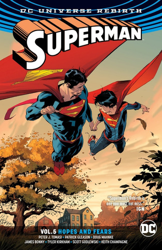 Superman Rebirth 5 Hopes And Fears - Tomasi - Gleason