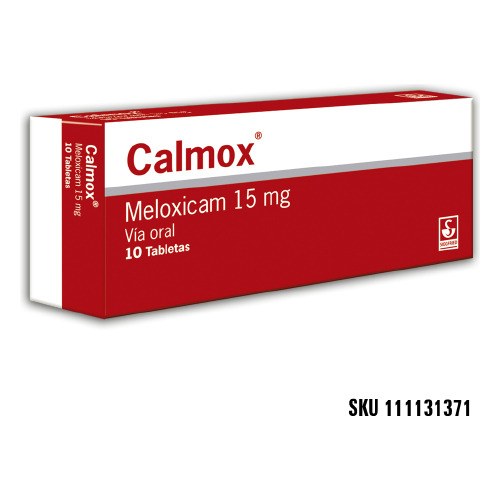 Calmox 15mg. X10tabletas