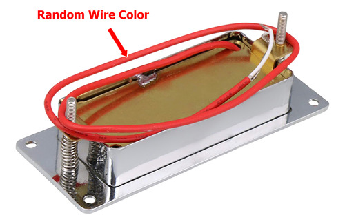 Kit De Cuello Pickup Humbucker Cromado, Doble Chapado