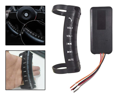 Botón De Control Del Volante Para Reproductor De Dvd Estéreo