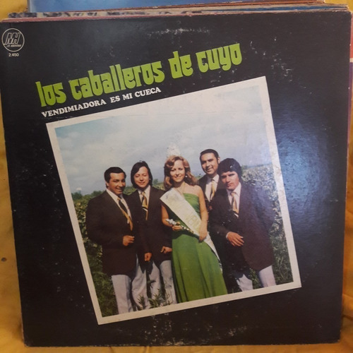 Vinilo Los Caballeros De Cuyo Vendimiadora Es Mi Cueca A F3