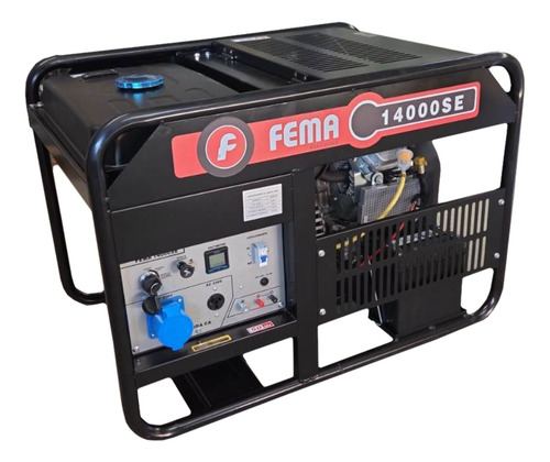 Generador Fema 14 Kva 13 Kw 220 V 21 Hp 722 Cc Autonomía 8hs