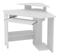 Comprar Escritorio Esquinero Rinconero Pc Computacion Gamer Pir 8003 Color Blanco