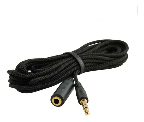 Cable Extension Macho A Hembra De 3.5 Mm Stereo 3mts Trs